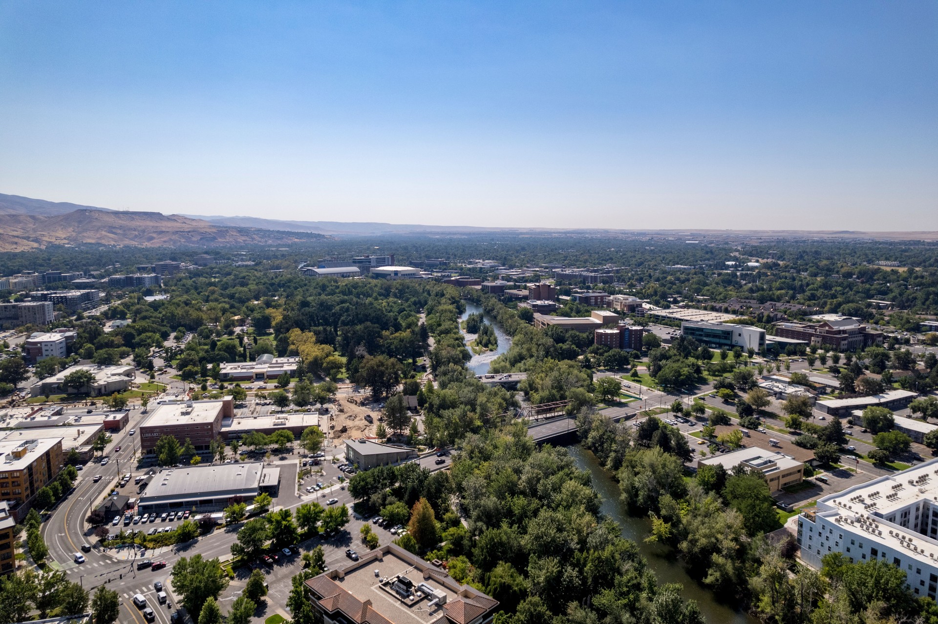 Downtown Boise Drone Video